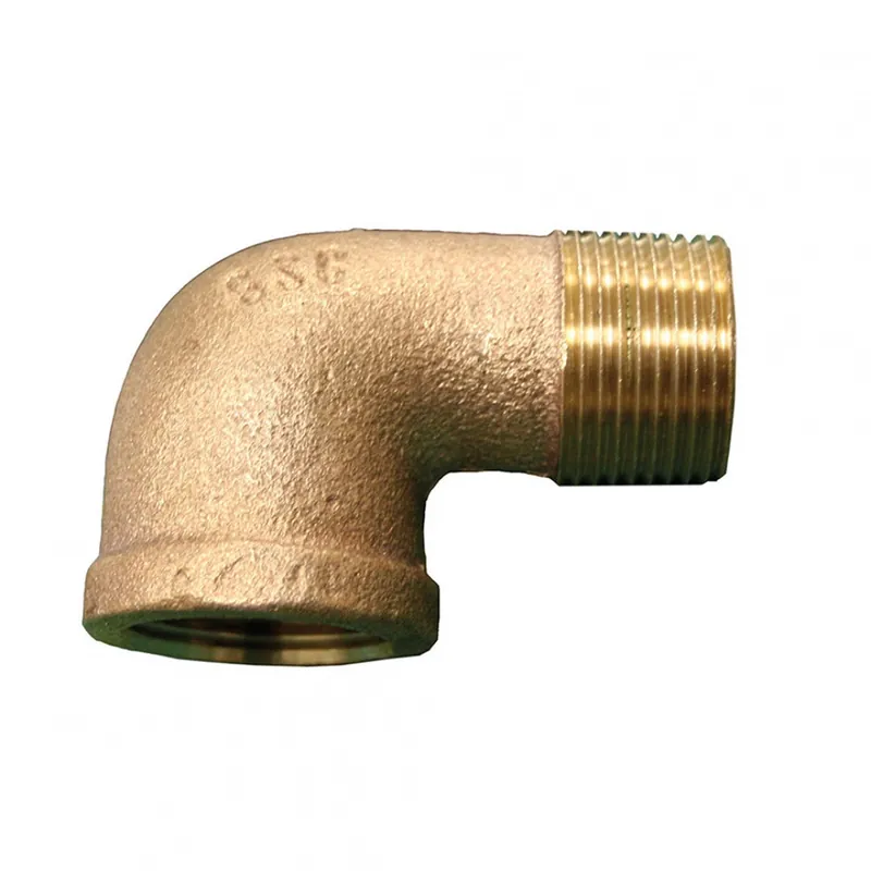JONES STEPHENS B74028LF 1-1/2 Bronze 90 Street Elbow - Lead Free