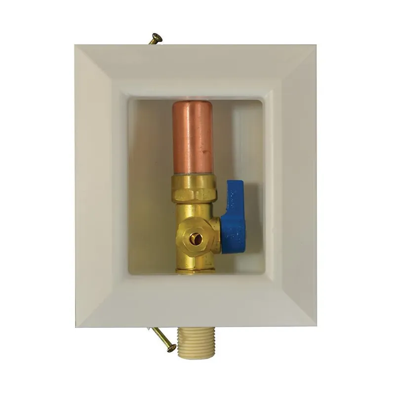 Jones Stephens B05926LF 2-4/5 x 3-3/5 x 7/10 in. Ice Maker CPVC Outlet Box