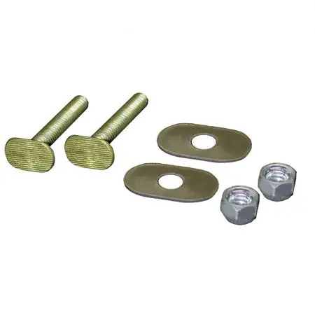 Jones Stephens C02021B Closet Bolt 1/4 x 2-1/4 100 Pack