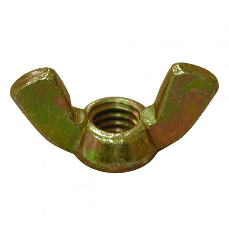Jones Stephens C03803 5/16-18 Brass Plated Forged Wing Nut