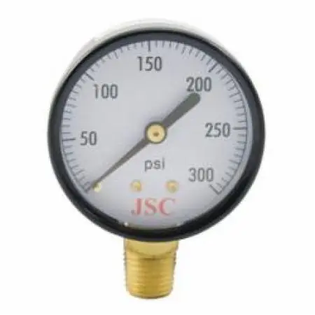 JONES STEPHENS G62300 300 PSI 3-1/2 PRESSURE GAUGE