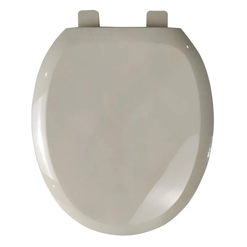 Jones Stephens C1606S01 Comfort Round Closed Front with Cover Toilet Seat in Bone