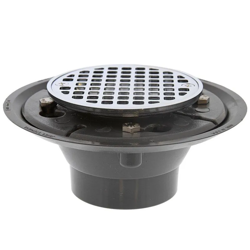 Jones Stephens D50111 3 in Plastic Chrome Shower Drain