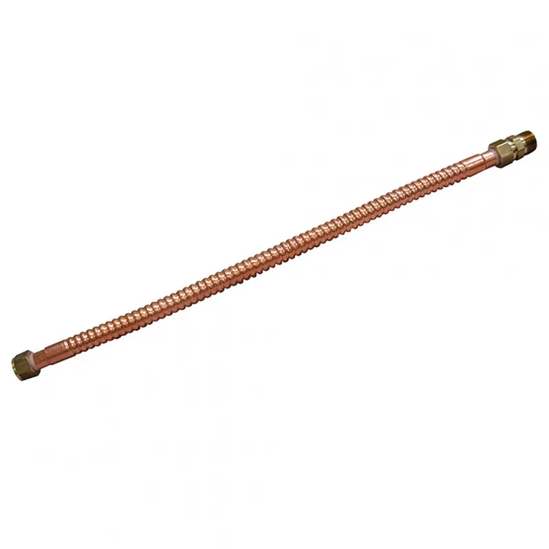 JONES STEPHENS CORP J36718 3/4FIPX3/4MIPX18 WATER HEATER CONNECTOR