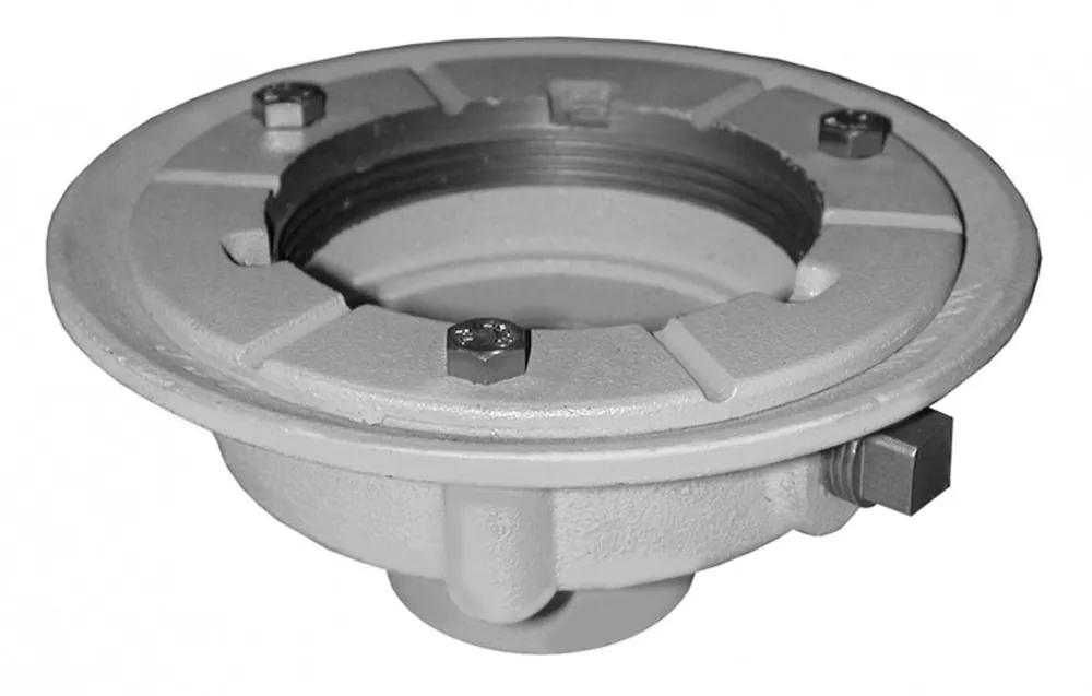 Jones Stephens D65104 4 NO-HUB DRN W/7 PAN TAPPED F/3 1/2 SPUD