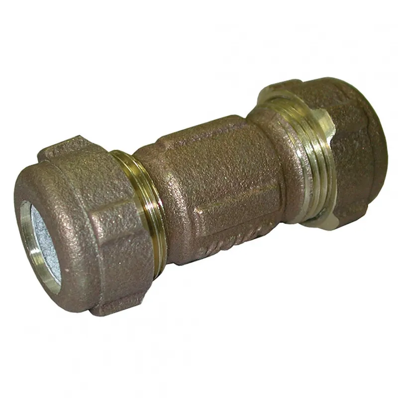 JONES STEPHENS C14206 3/4 CTS 1/2 IPS SHORT BRZ COMP COUP (LEAD FREE)