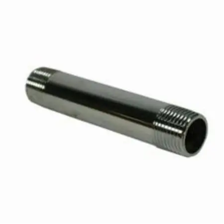 JONES STEPHENS CORP N15500 3/8X5 CP BRASS NIPPLE