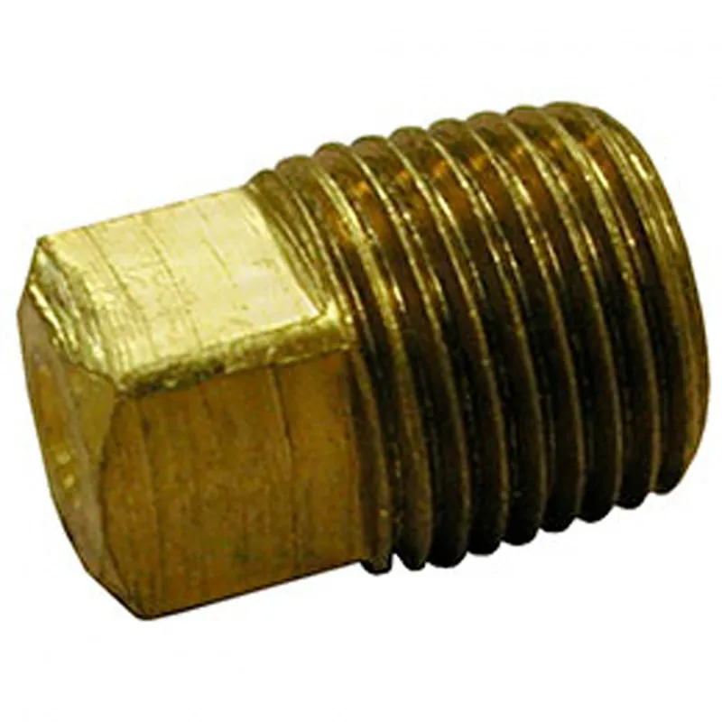 JONES STEPHENS B74306LF 1 BRONZE SQ HEAD SOLID PLUG LEAD FREE