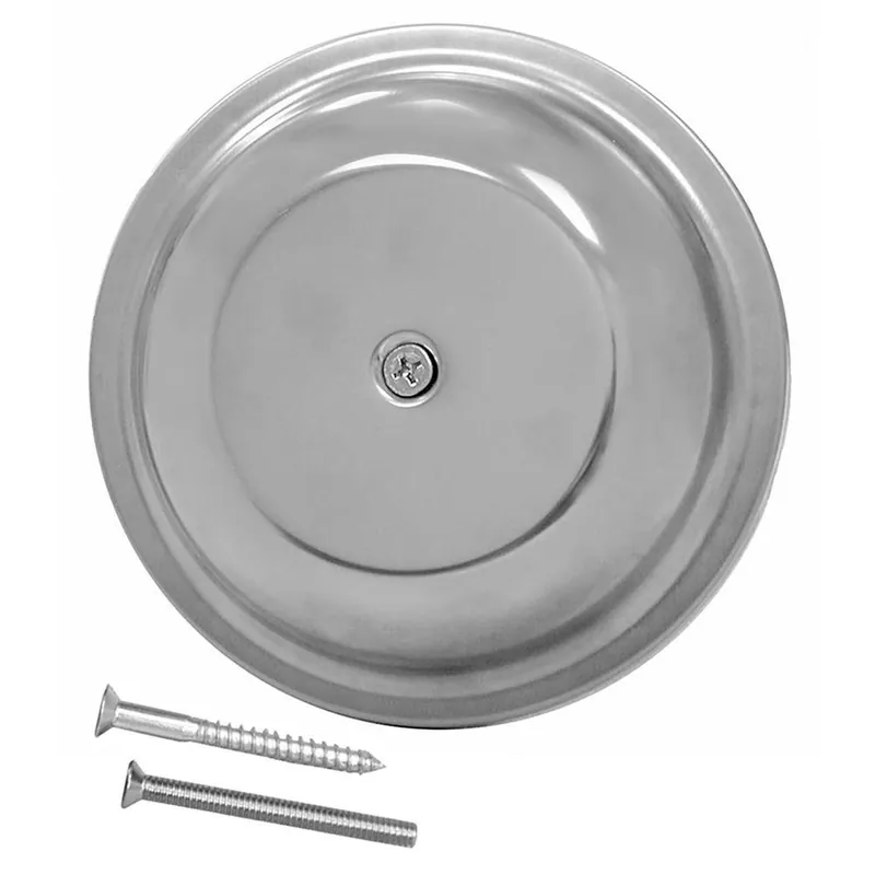 Jones Stephens C98018 8 In. Dome Cover Plate with Screw