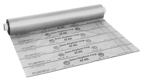 Jones Stephens S995040 Shower Pan Liner 40 Mil 5 x 40 ft
