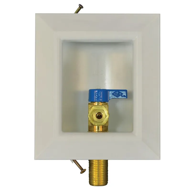 Jones Stephens B05910LF 2-4/5 x 3-3/5 x 7/10 in. Ice Maker MIP/Sweat Outlet Box