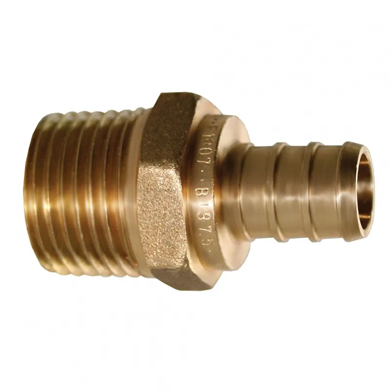 JONES STEPHENS C76038LF LF 1 BRS PEX X 3/4 MIP MALE ADAPTER F1807