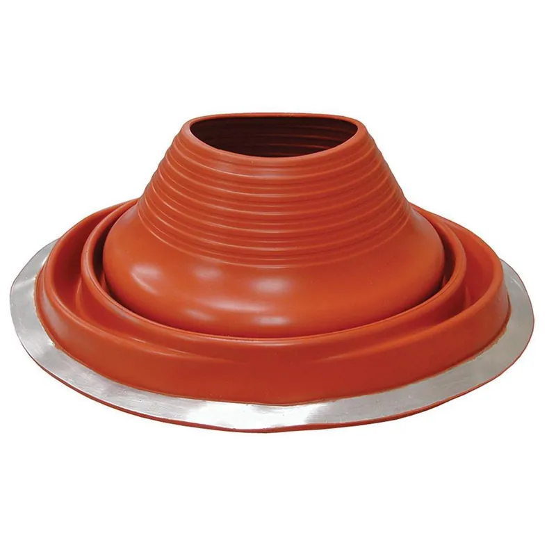 Jones Stephens R16101 Rooftite Rubber 2 x 6-1/8 in. Roof Flashing