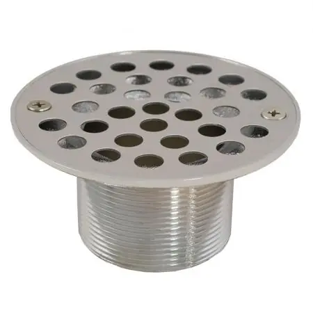 Jones Stephens D60980 2 X 4 SS STR W/CP BRASS SPUD (M/C)