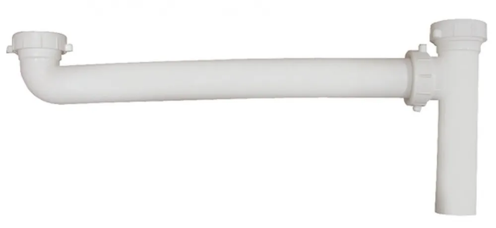 Jones Stephens P37007 1 1/2 White Plastic SJ End Outlet Waste