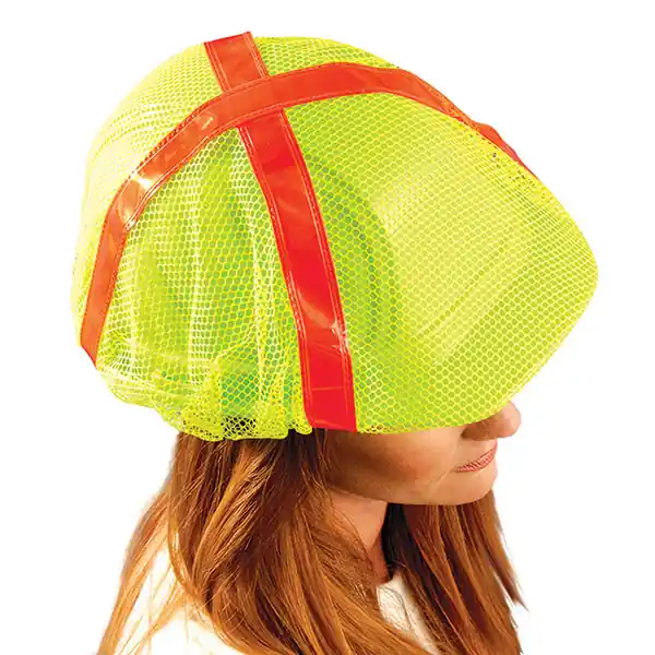 Occunomix V896-RY Regular-Brim Hard Hat Cover Power SIZE