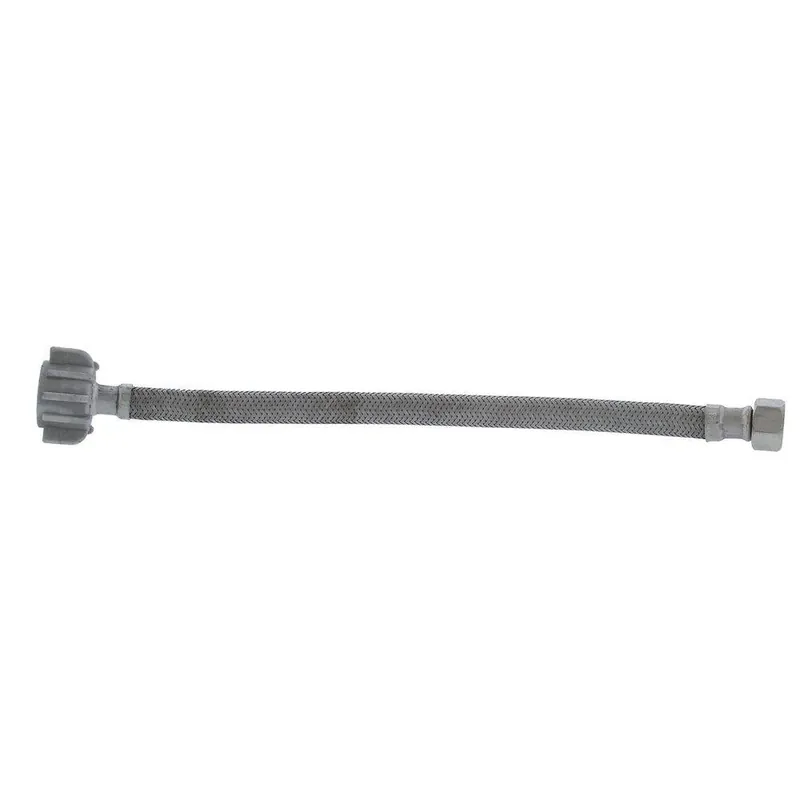 Jones Stephens S04221 1/2 x 7/8 x 12 in. Braided Stainless Toilet Flexible Water Connector