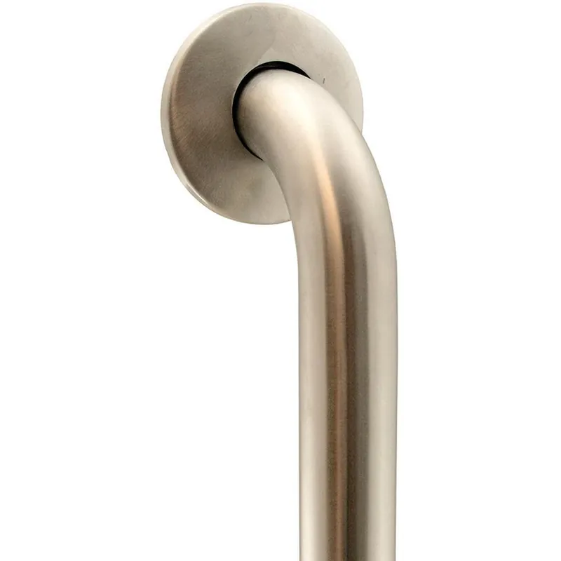 Jones Stephens G12124 24 x 1-1/4 in. Grab Bar with Concealed Snap-on Flange Satin