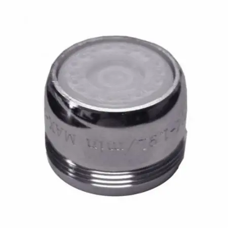 JONES STEPHENS CORP A01037 Dual Thread Aerator .5 Gpm CP