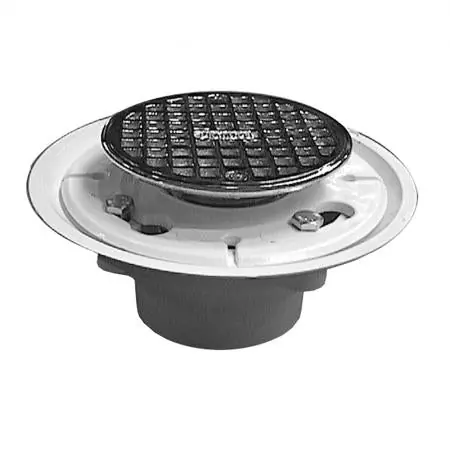 Jones Stephens D50101 2X3 PVC SHW/FLR DRN W/BR SPUD & SS STR