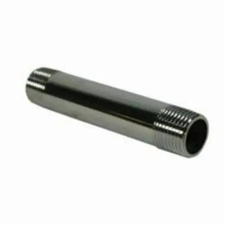 JONES STEPHENS CORP N15250 3/8 X 2 1/2 CP BRASS NIPPLE