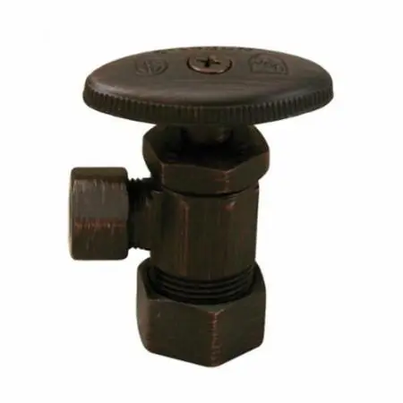 JONES STEPHENS S4211WB 5/8COMP X 3/8COMP ANGLE STOP OLD-WORLD