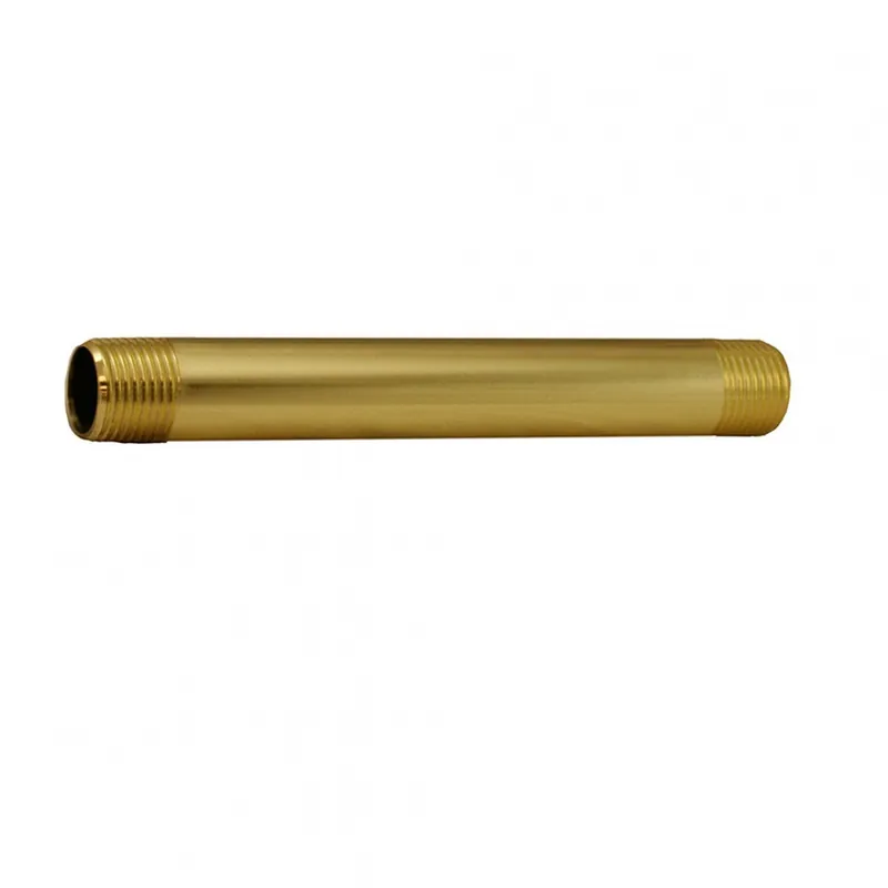 JONES STEPHENS CORP N2310PB 1/2X6 POLISHED BRASS RED BRASS NIPPLE