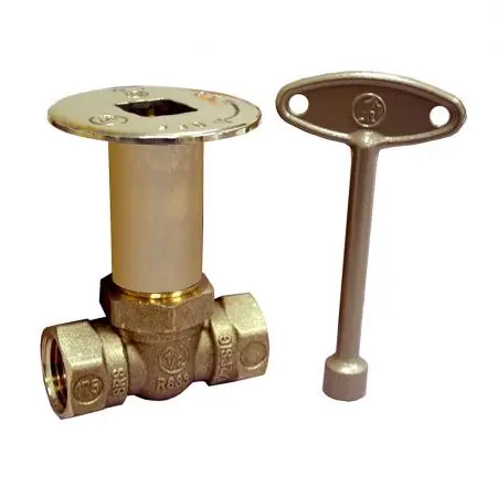 Jones Stephens L75043 PB Straight 1/4 Turn Log Lighter Ball VL
