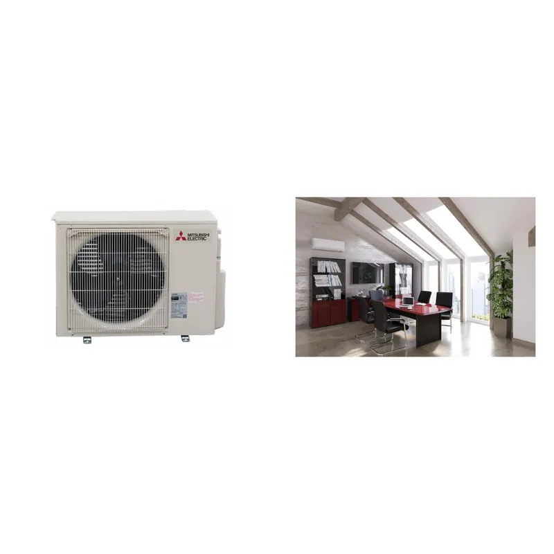 MITSUBISHI ELECTRIC Single-Zone PUZ-AK18NL+PKA-AL18NL - 18K BTU 20.1 SEER2 Wall Mounted Heat Pump System
