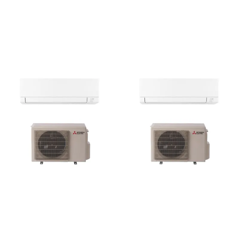 MITSUBISHI ELECTRIC Single-Zone MUZ-GX09NL+MSZ-GX09NL - 9K BTU 28.4 SEER2 Wall Mounted Heat Pump System