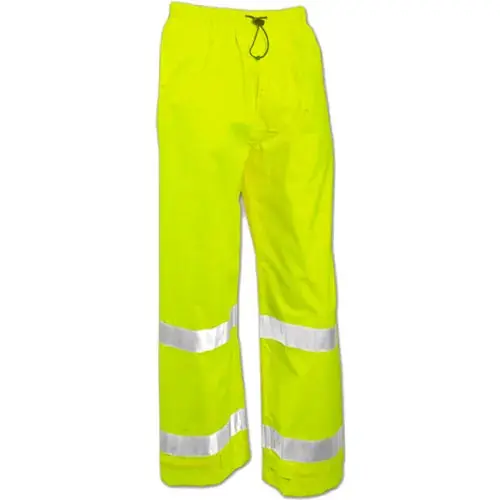 Tingley P23122 Vision Snap Fly Front Pants, Fluorescent Yellow/Green, 4XL