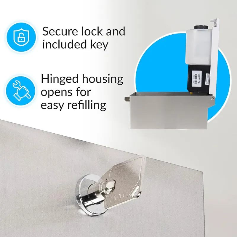 Bobrick B-2013 Automatic Wall-Mounted Foam Soap Dispenser Replacement 2013 for Bobrick