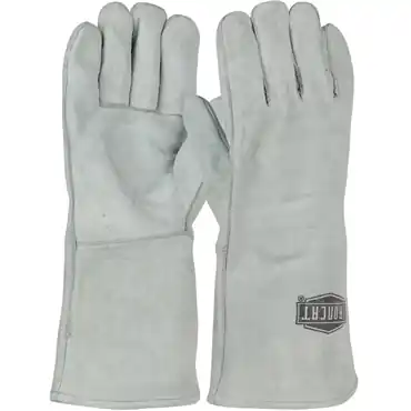 PIP 9010/L Gray Gauntlet Cuff Large Regular Welding Gloves