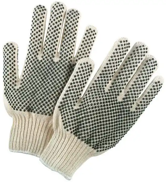 MCR Safety 9668L Cotton String Knit Work Gloves 7 ga Large