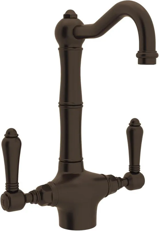 ROHL A1680LMTCB-2 Two Handle Bar Faucet in Tuscan Brass