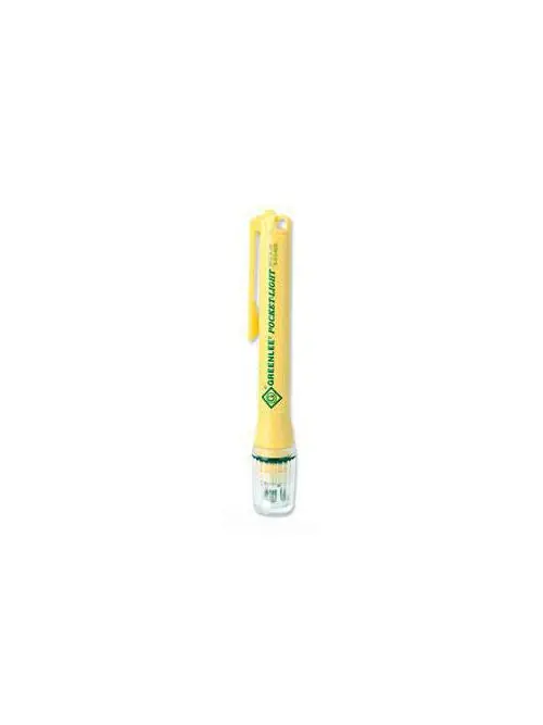 Greenlee 46500 Clip-On Twisted Pair Kit Flashlight