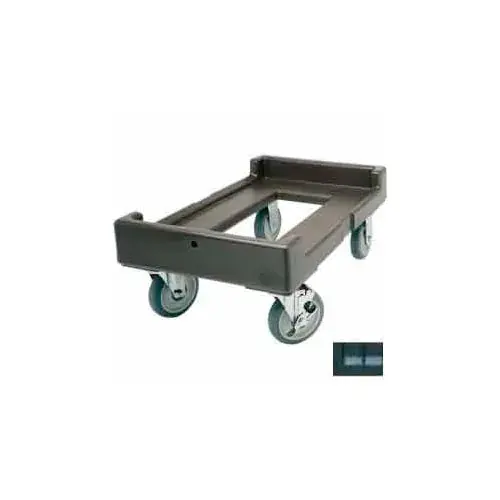 Camdolly Milk Crate Black Load Capacity 300 lbs Replacement CD160-110 for Cambro