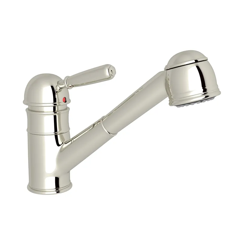 Rohl R77V3PN 1983 Pull-Out Kitchen Faucet in Polished Nickel