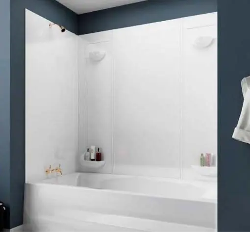 Swan TF57000.010 Tub Wall Kit 57 in White
