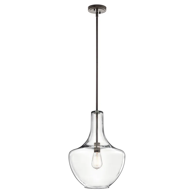 Kichler 42046OZ The Everly Pendant Power 120 VAC