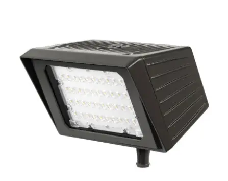 Atlas HSXP68-16LT Hawk Floods Selectable Precision Optic Flood Light 8000Lm-16000Lm With Trunnion Mount Color Selectable 3000K/4000K/5000K