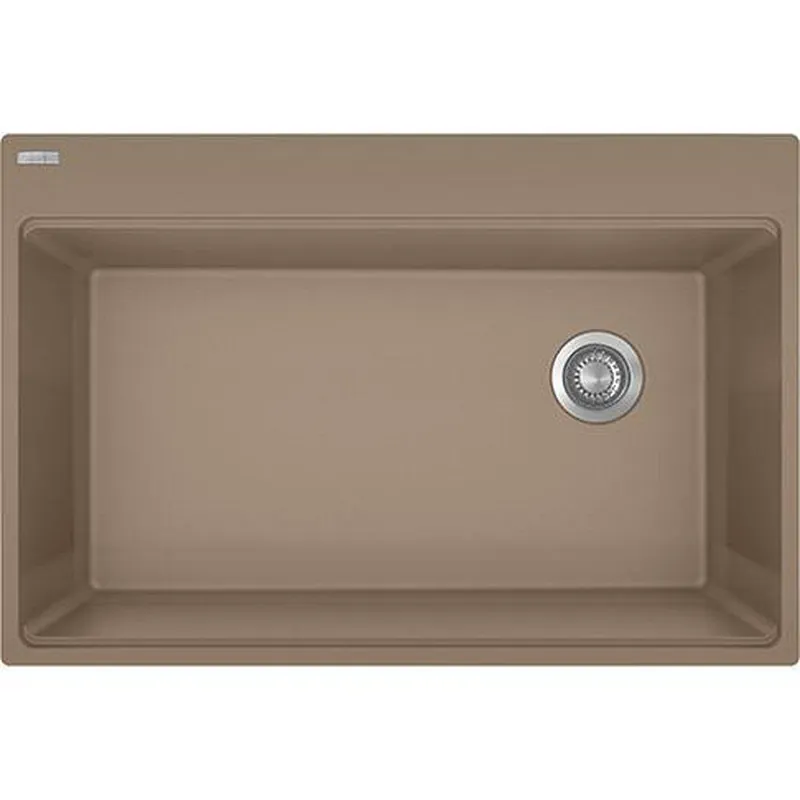 Franke MAG61031OW-OYS Maris 33 x 22 in. Granite 1 Bowl Drop-in Kitchen Sink in Oyster