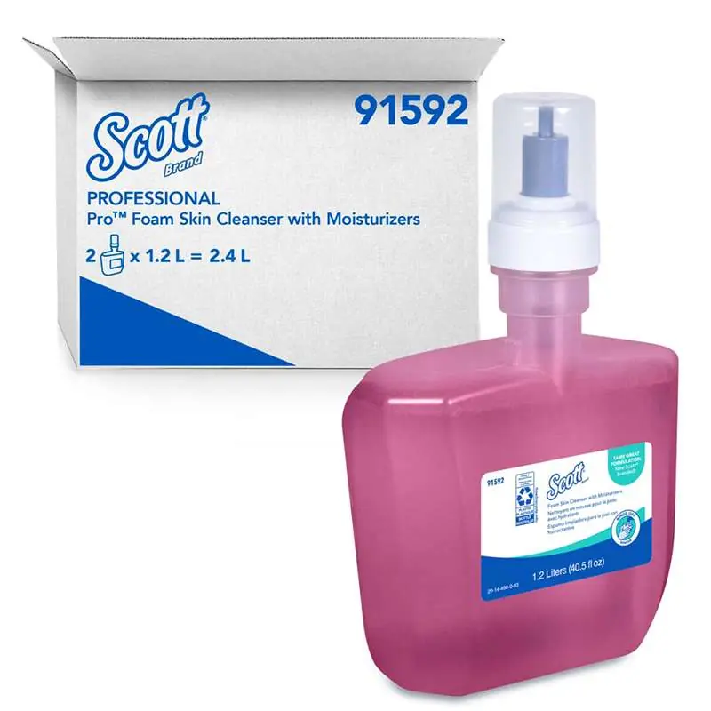 Scott 91592 Skin Cleanser 1.2L Pk/2