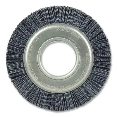 Weiler 86124 Nylox Burr-Rx Wheel Brush 6 in